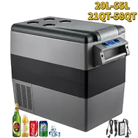20L 22L 35L 45L 55L Car Mini Fridge 12V Refrigerator Compressor Freezer Portable Coolers Ice Box for Camping