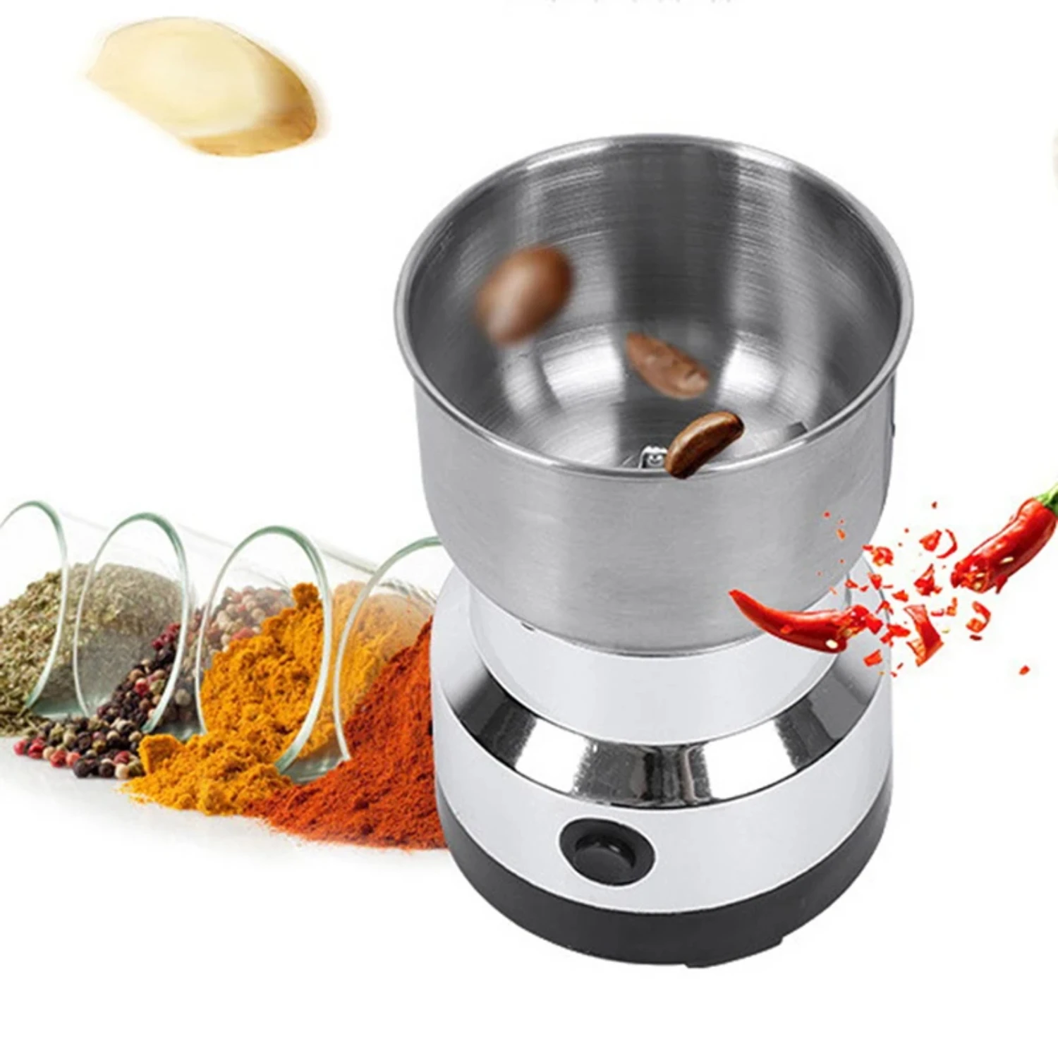 Premium Versatile Coffee Grinder - Powerful Grinding Capabilities for Fragrant Beans, Fresh Nuts, and Invigorating Cereals - Ess