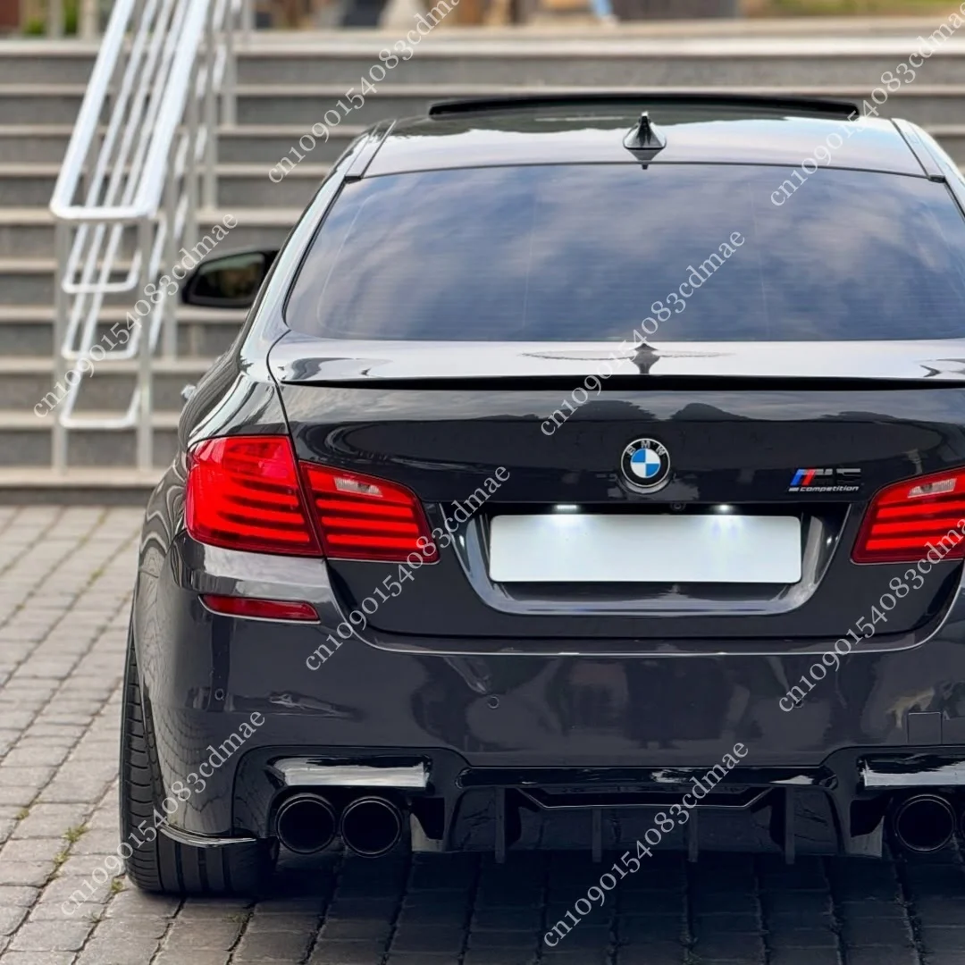 Car Side Skirts For BMW 5 Series F10 F11 2011-2017 Rear Bumper Canards Splitter Winglet Diffuser Flaps Corner Guard Body Kits view 3