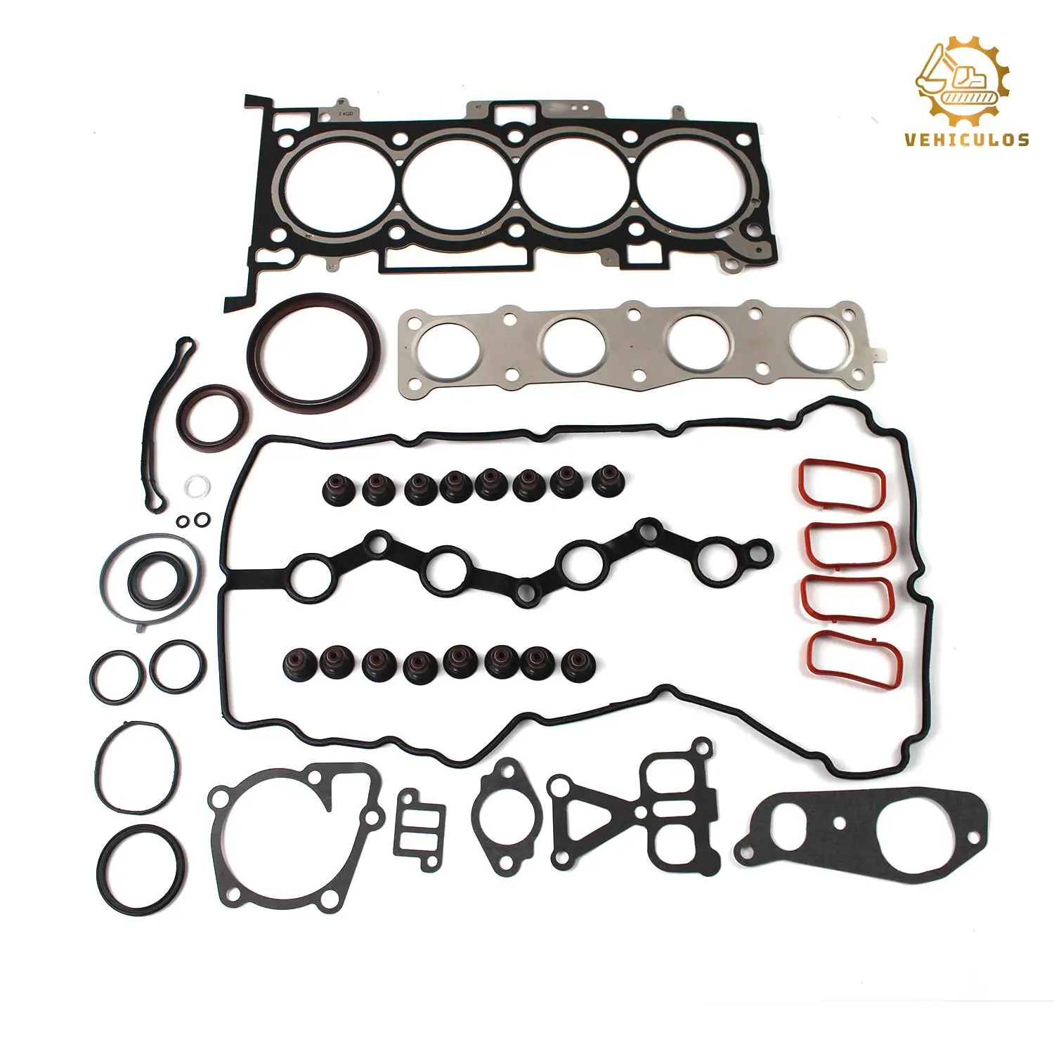 

Комплект прокладок для капитального ремонта двигателя для Hyundai Kia 2.4L GDI G4KJ Tucson Sportage Sonata Optima Santa Fe Sorento 2011-2020 OEM21443-25000