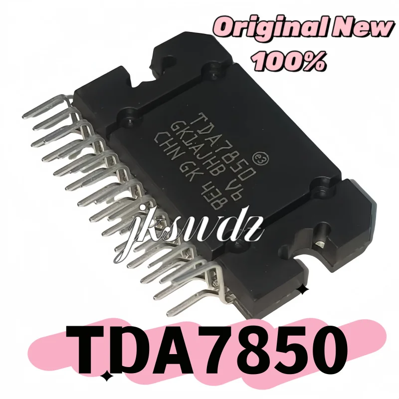 

1PCS New Original TDA7850 Flexiwatt25 4*50W Linear Audio Amplifier Chip/Power Amplifier IC