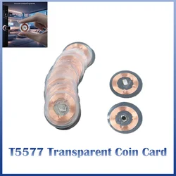 T5577 Rewritable Smart Chip Tag 125khz Cloning Badge Rfid Copy Token Id Card Em4305 Proximity Key 25MM Coin Card