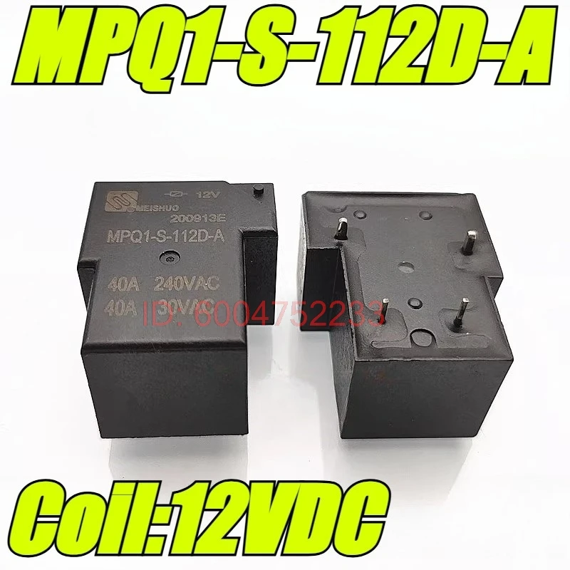 （Brand New Original）10pcs/lot 100% original genuine relay:MPQ1-S-112D-A 40A 12V 4pins T90