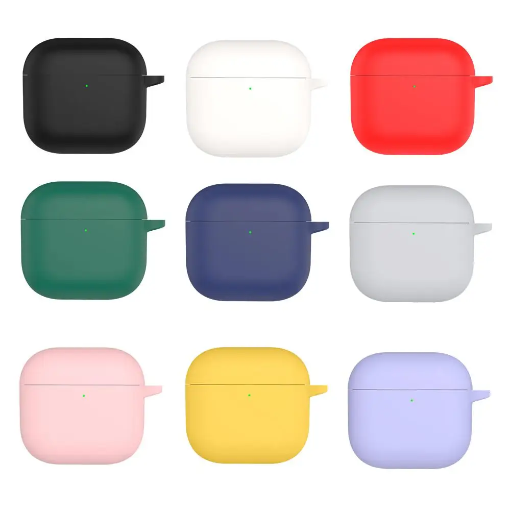 For Airpods 4 Cases High-quality Silicone Earphone Cover Leak-light Dust-proof For Airpods 4 Cover Bluetooth Shell Accessories