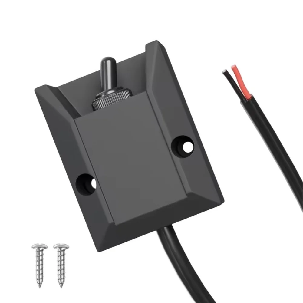 SPST ON OFF For Toggle Switch 12V 30A Pre-Wired IP67 Rated for Boat RV Truck and 12V Accessory Circuit Control