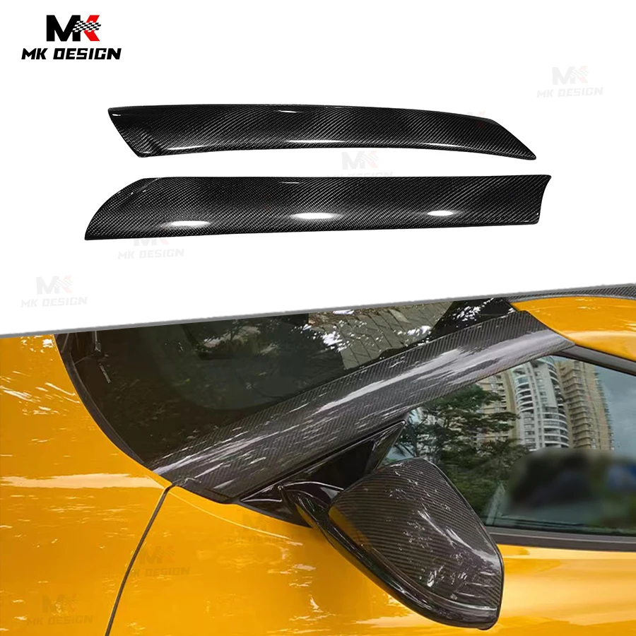 

Carbon Fiber A Pillar Trim Covers for Toyota GR Supra A90 A91 2020-2025 Pillar Trim Car Accessories