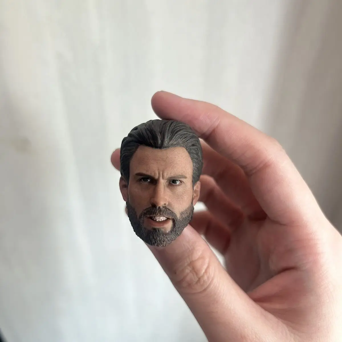 

Collects 1/6 Scale Movie Solider Head Carving PVC Head Sculpt Model Fit 12'' Soldier Action Figure Body Dolls Accessory Gift