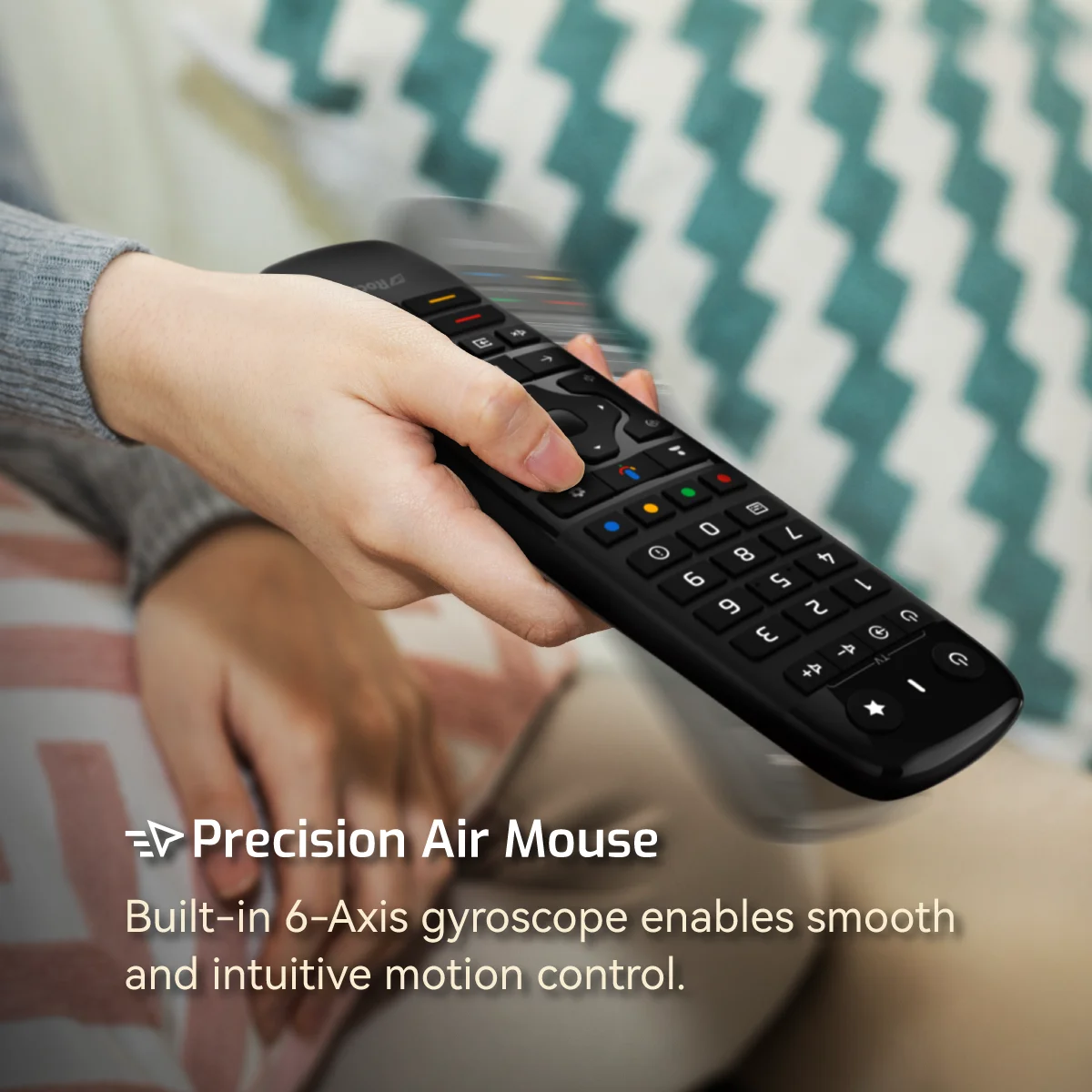 Control Remoto Inalámbrico por Voz RC45 Compatible con Google TV BOX RockTek G2 GX1 GT1 TV Box GB1 GS1 Dongle Mecool KICKPI KP1 KP2