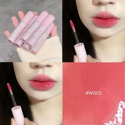 Mirror Lip Gloss Moisturizing Plumper Long Lasting Jelly Pink Lip Tint Liquid Lipstick Clear Lip Glaze Lasting Cosmetics Makeup