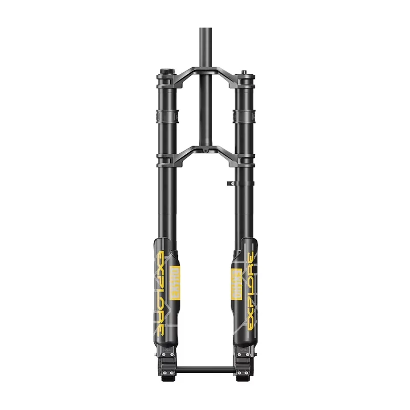Custom Double Crown Air Spring Downhill Mountain Bike Fork Aluminum Hydraulic Lock‑Out 20/24/26/27.5/29 Inch