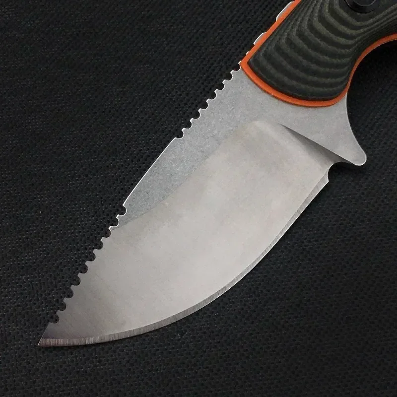 Fixed Blade BM 15017 Knife 8Cr13Mov Blade Two-tone G10 Handle Knife with Kydex Sheath Camping Hunting Outdoor Pocket Tools Gifts