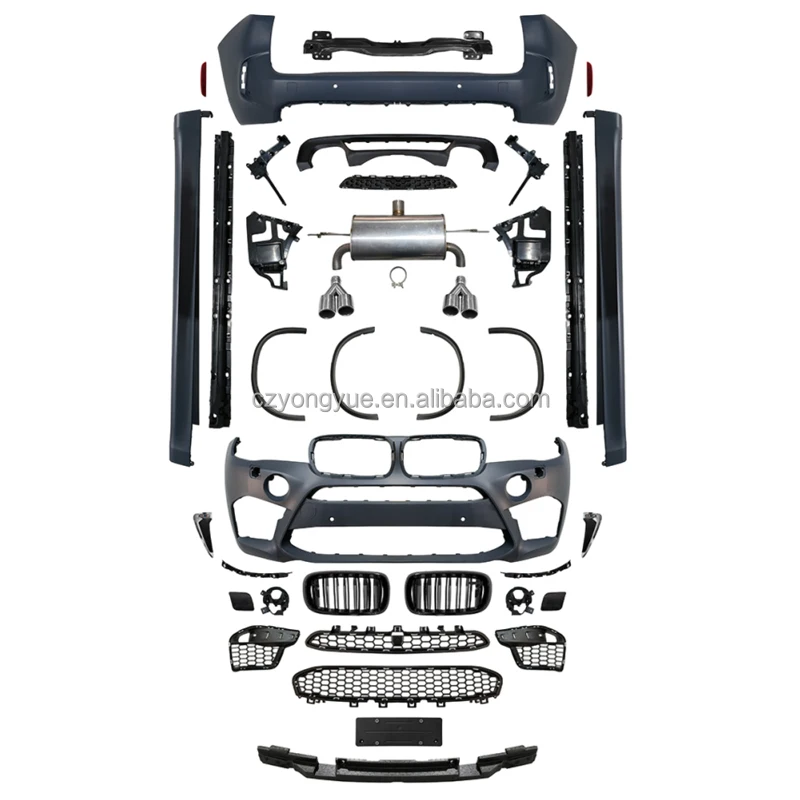 

Dream Garage X5 M Style High Quality Body Kit X5 F15 Upgrade To X5M Front Rear Bumper For X5 F15 2013 2014 2015 2016 2017 20