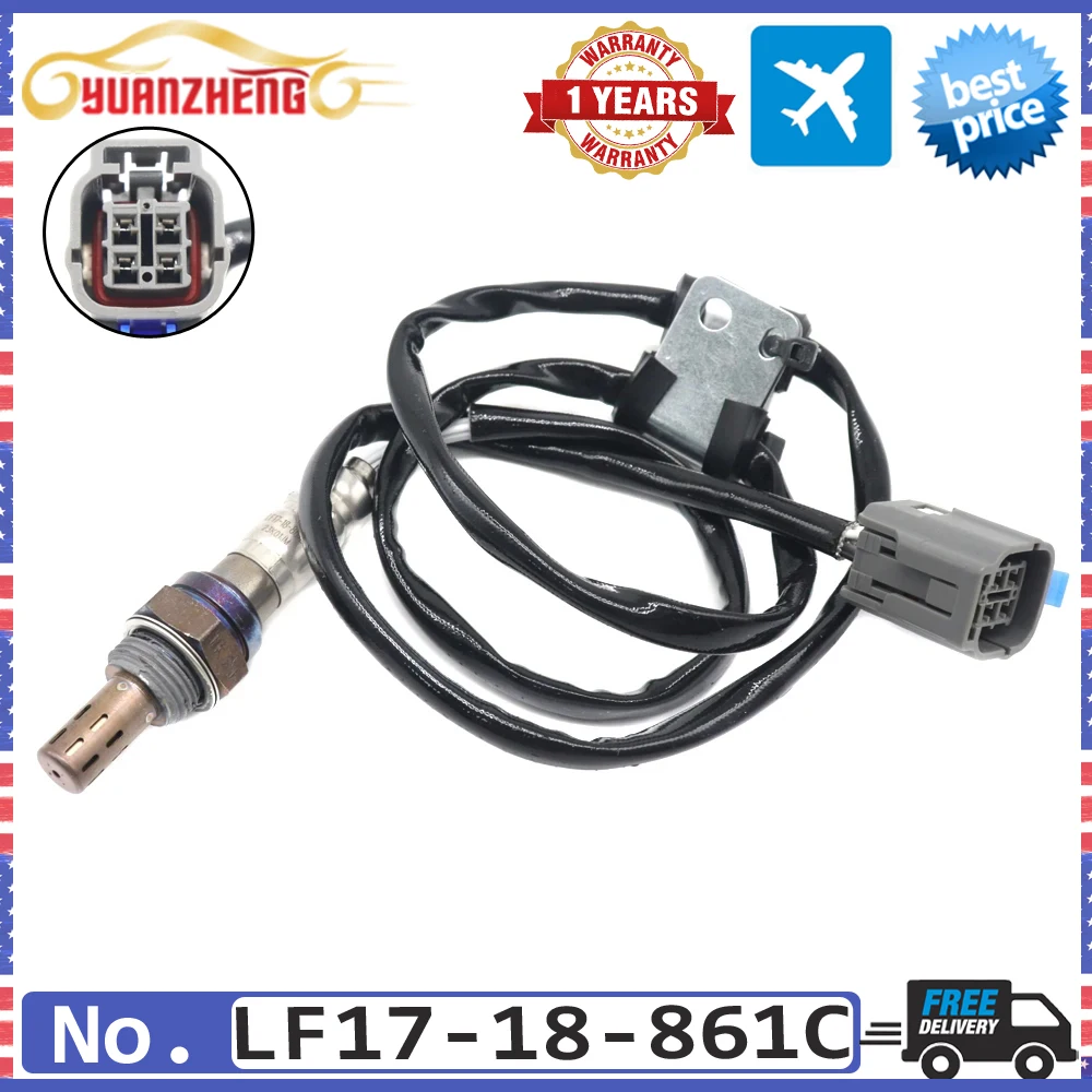 

Car NEW LF17-18-861C Front Upstream Probe Air Fuel Ratio Lambda O2 Oxygen Sensor for Mazda 6 1.8 2.0 ATENZA SPORT 2.3 2002-2007