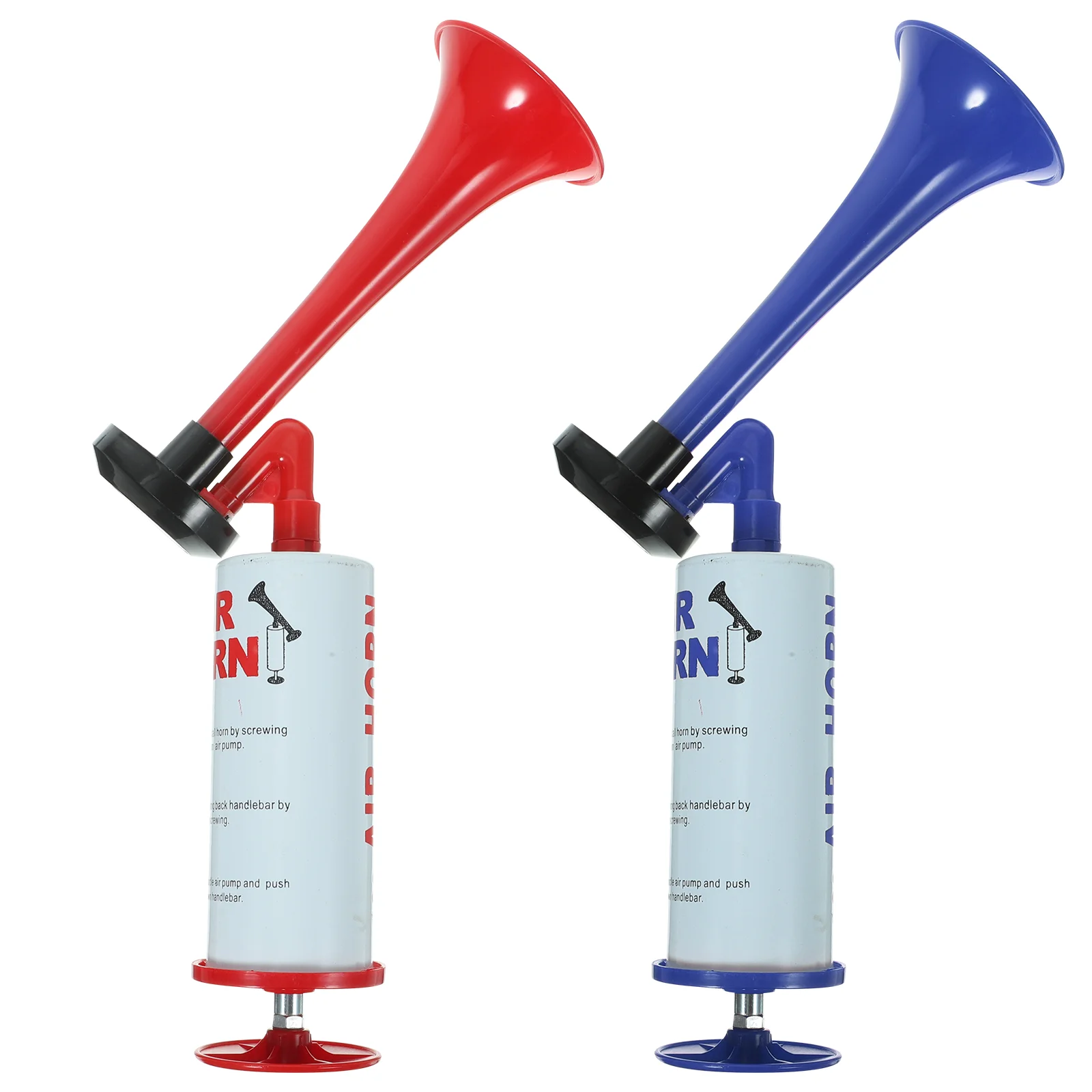 

2 Pcs Soccer Party Favors Match Air Horn Noise Maker Props Football Events Cheering Warning Sports Boating