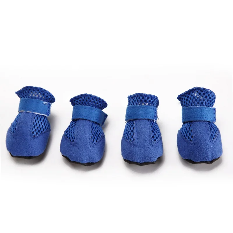 

Summer Shoes For Small Dogs Breathable Mesh Boots Puppy Teddy Bichon Anti-Slip Chihuahua York Dog Shoes Booties Pet Supplies