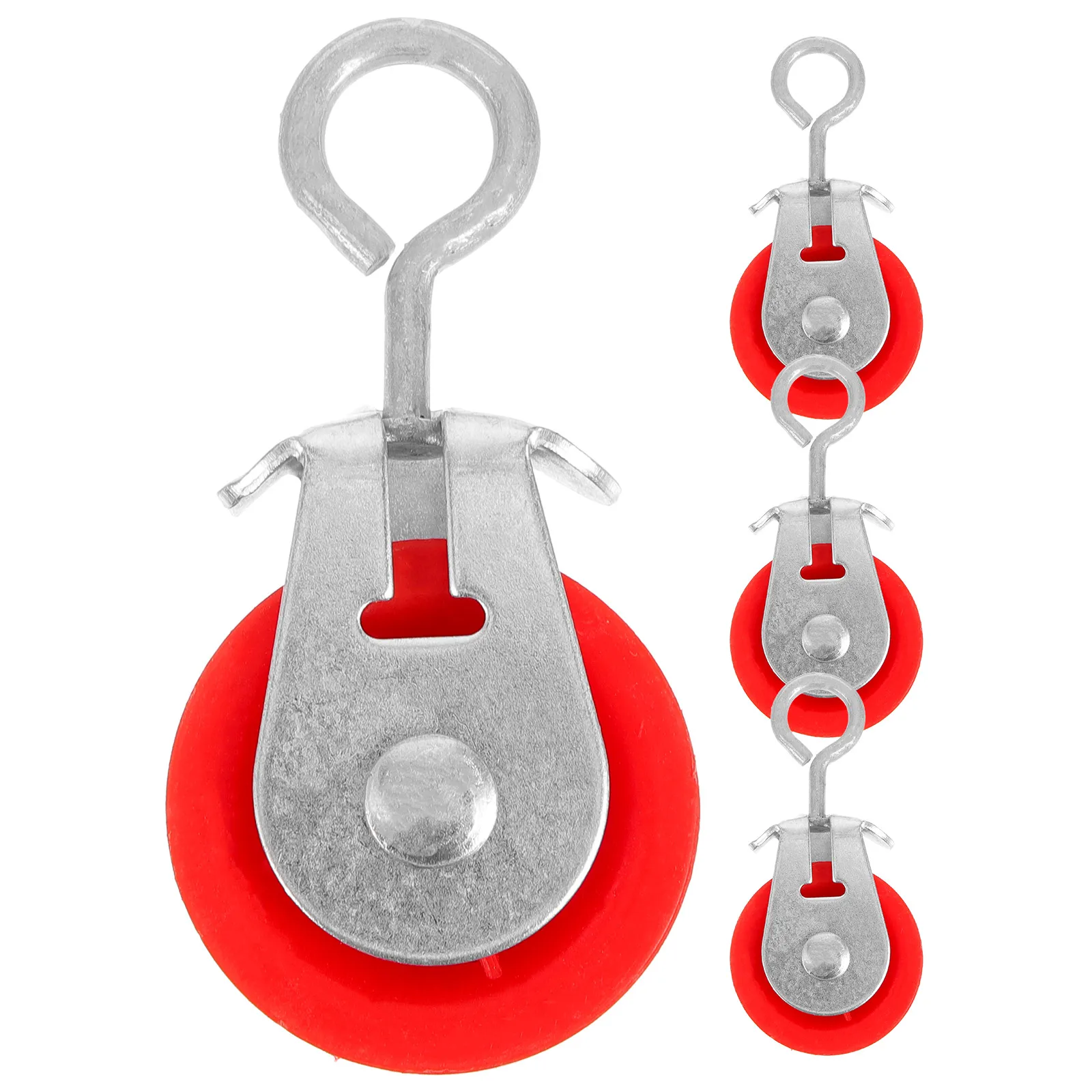 

4 Pcs Greenhouse Ventilation Pulley Wheel Thickened Design High Grade Material Durable Performance Easy Adjustment Precise