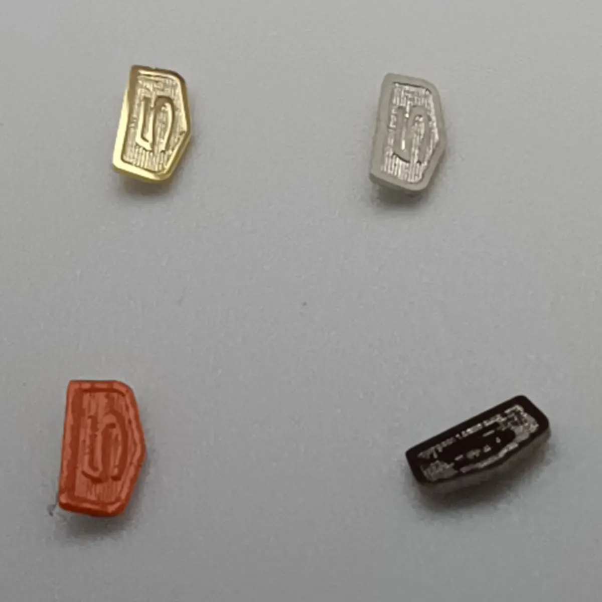 Orologio automatico da uomo con 5 punti, quadrante, parti in oro arancione argenteo