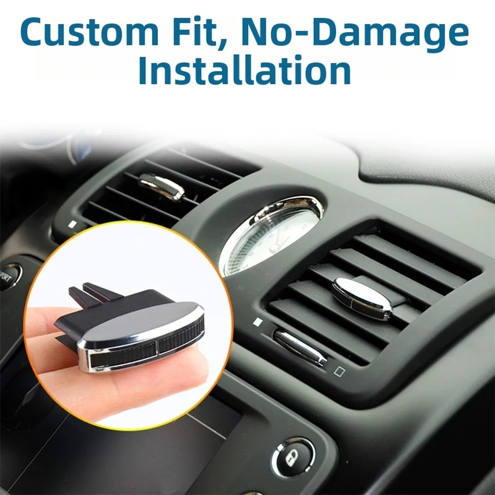 Black ABS Air Vent Grille Clip for Maserati 2007 2008 2009 2010 2011 2012 2013 2014 2015 2016 2017 2018 2019 2020