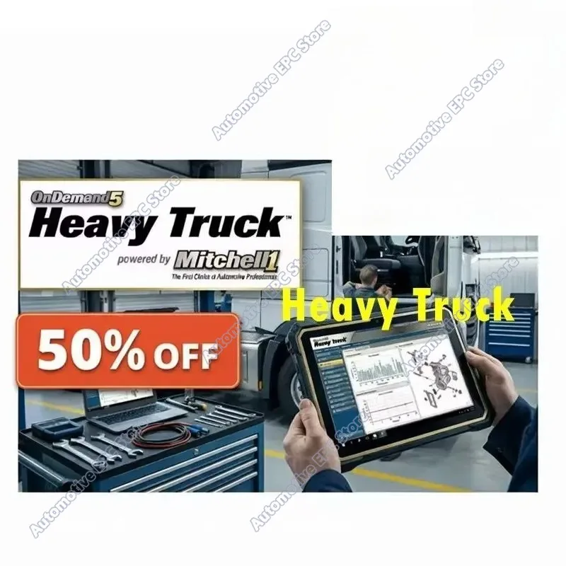 2026 Hot sale Mit chell Heavy Truck Diagnostic Software 2005 Auto Diagnosis Data Diagnostic Truck On-demand5 Repair Information