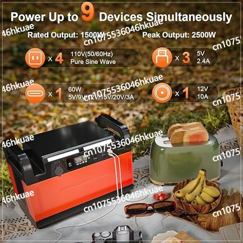 Przenośna stacja zasilania o m – Outdoor Power Bank With Ac Outlet recenzja i cena