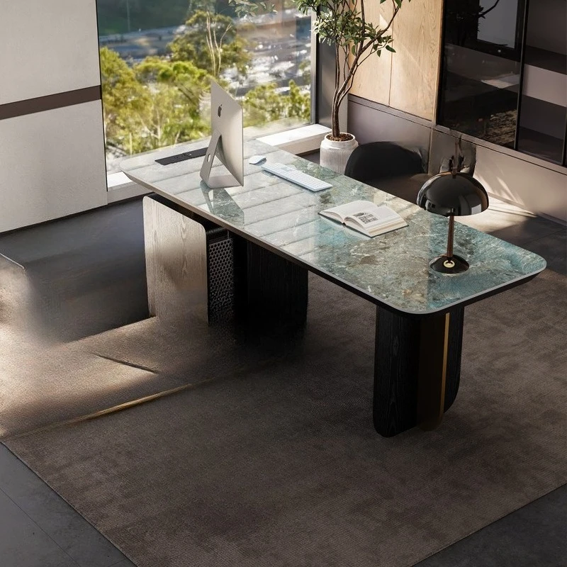 

Computer Desk Office Desks Storage Furniture Simple Boss Office Desks Multifunctional Artificial Board Furniture Стол MH40BGZ