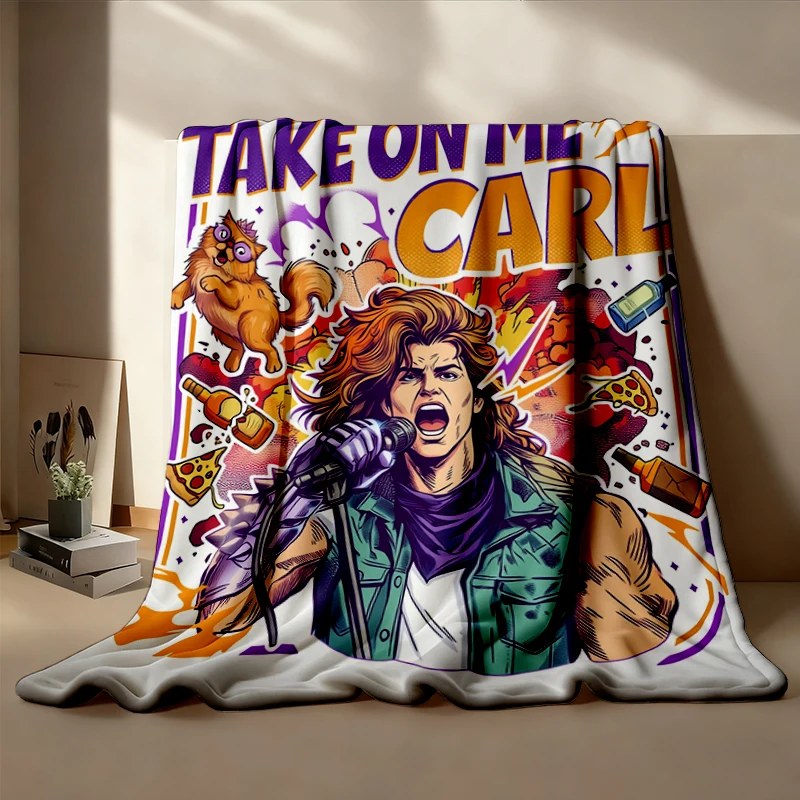 Dungeon Crawler Carl Funny Warm Blanket, Take On Me Carl Karaoke Soft Blanket, Funny Parade Of Horribles