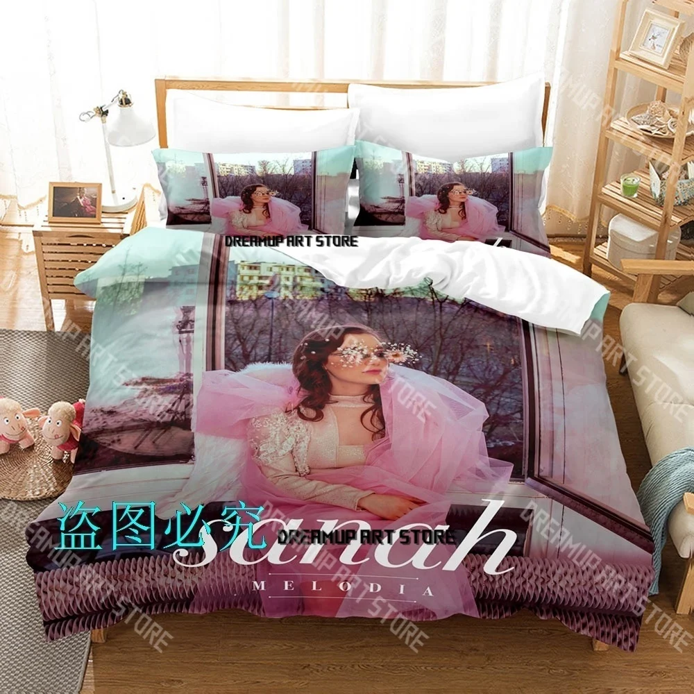 Fashion Sanah Singer Bedding Set Single Twin Full Queen King Size Bed Set Kids Bedroom Duvetcover Sets Bed Sheet Set
