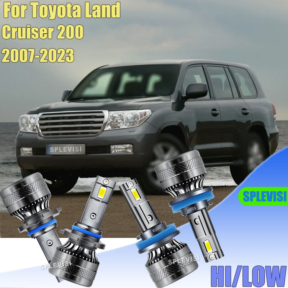 

LED Car Headlight High-Intensity 20000LM Lamp For Toyota Land Cruiser 200 2007-2023 2008 2009 2010 2011 2012 2013 2014 2015 2016
