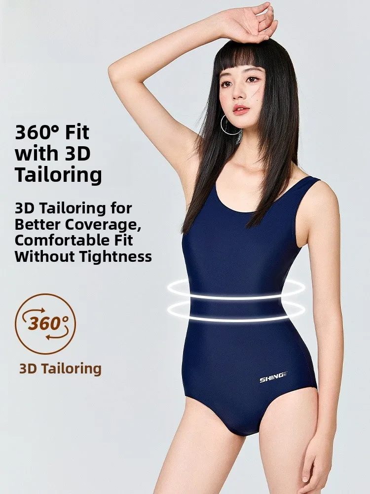 

Women's One-Piece Swimsuit 2025 New Profional Training Cetition Speed Suit Hot Spring Bathing Suits High-End Sensation