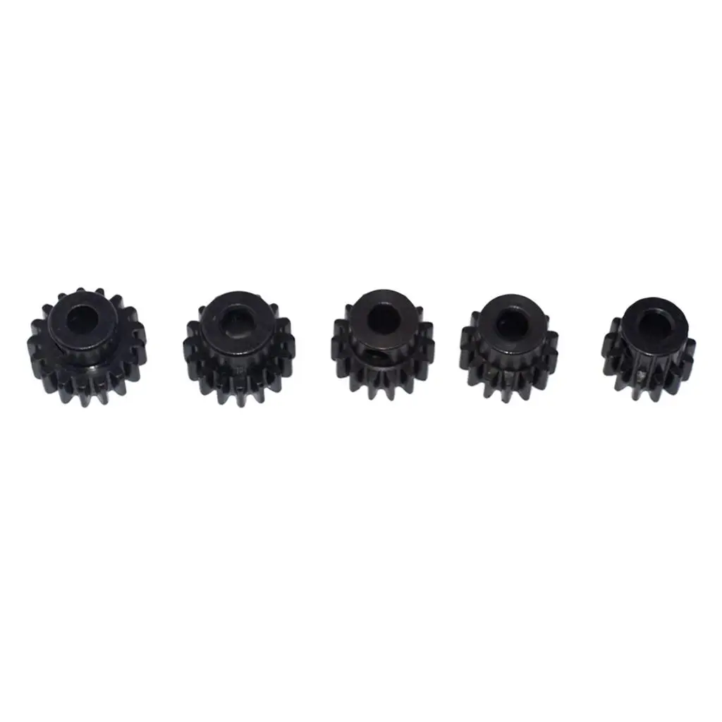 Durable Metal RC Car Pinion Gear Assortment 13T-17T for 1/8 Electric and Nitro Motor Upgrades - view 2