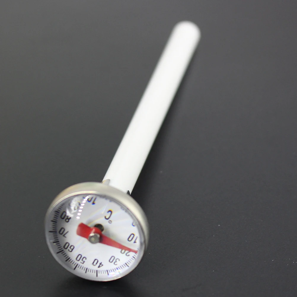 

Milk Powder Thermometer Portable Feeding Bottle Thermometer Durable Water Thermometer Temperature Measuring Tool for Baby (White