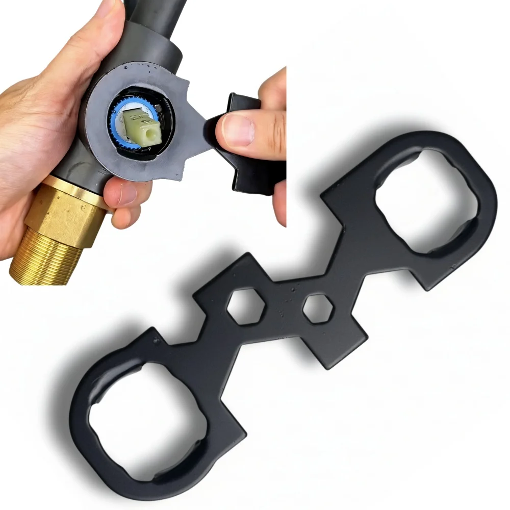 

Faucet repair tool, multifunction wrench, valve core aeratorbathroom water inlet hose installation and removalaccessories