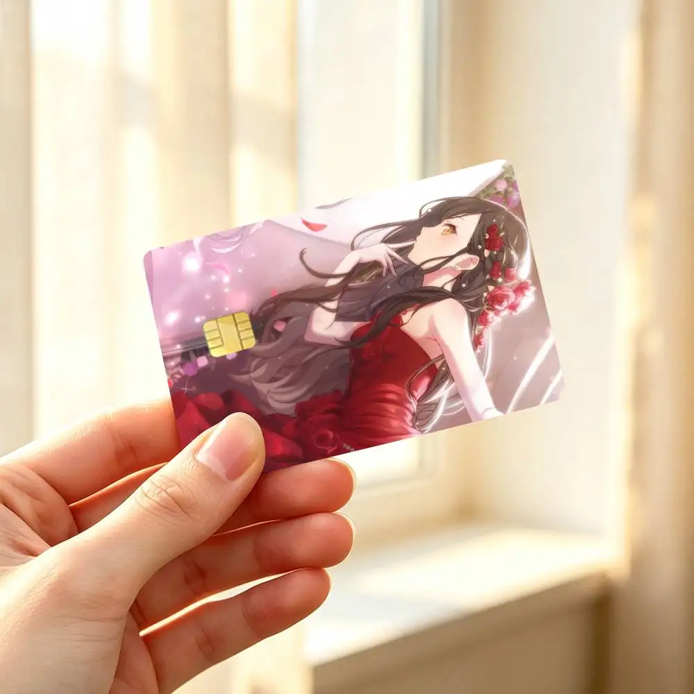 P-project Game sekaijpg Credit Card HD Stickers Premium matte film effectively prevents fingerprints and daily abrasion.