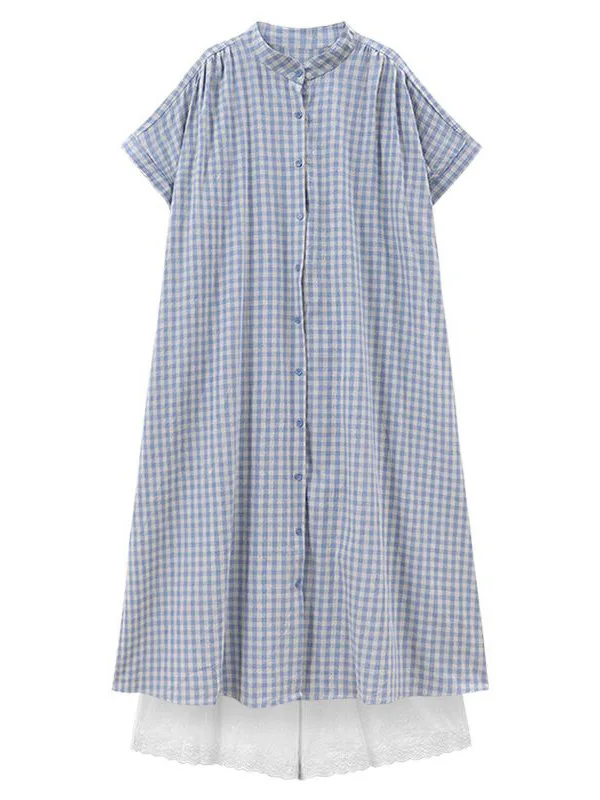 Doce em camadas conjunto de roupas femininas verão xadrez irt dr renda f saia coreano sle commute saia linha a ort sve