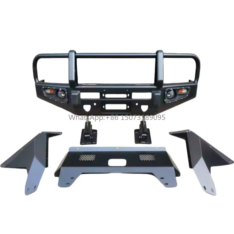 

Совершенно новый комплект стального переднего бампера с вырезами фаркопа для Land Rover для Range Rover 02-12 L322 Лидер продаж