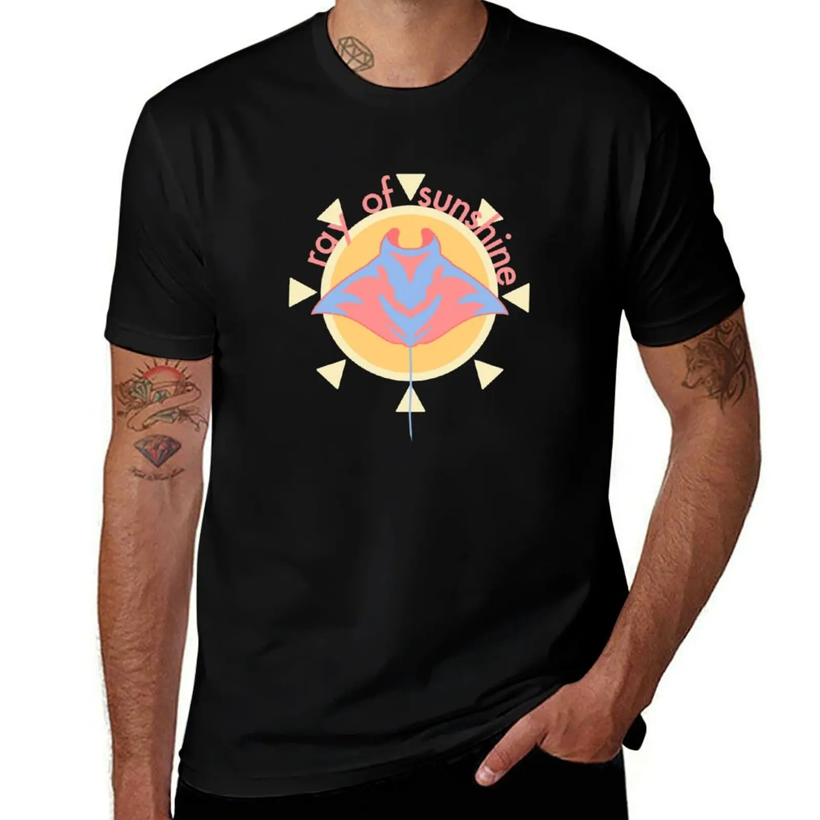 manta ray of sunshine T-Shirt Simple Graphic Design T-Shirt