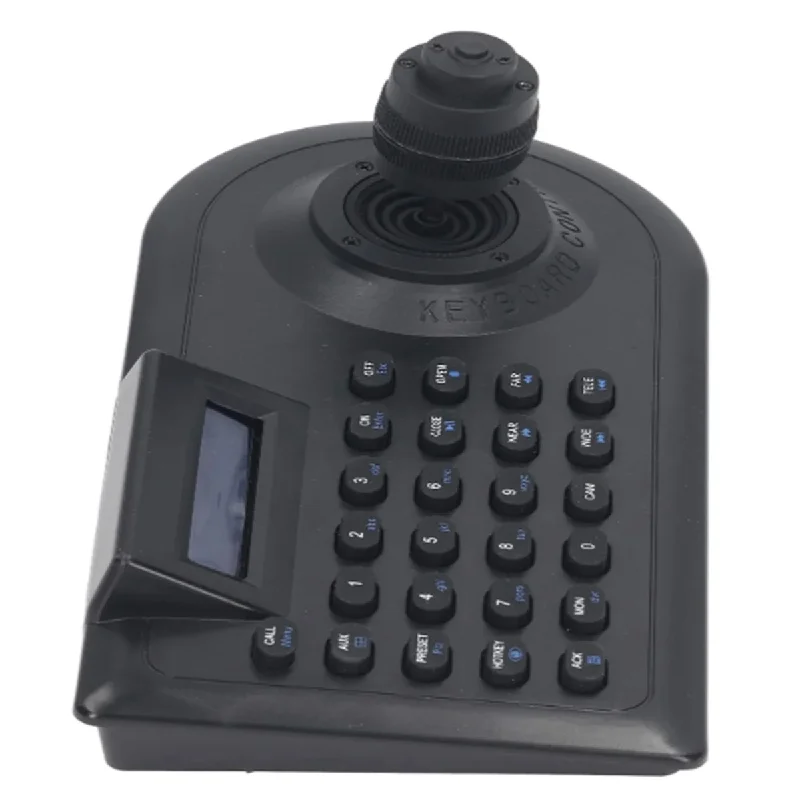 Contrôleur de clavier PTZ Joystick 4D 4 axes RS485 pour caméra PTZ DVR XVR enregistreur prise ue