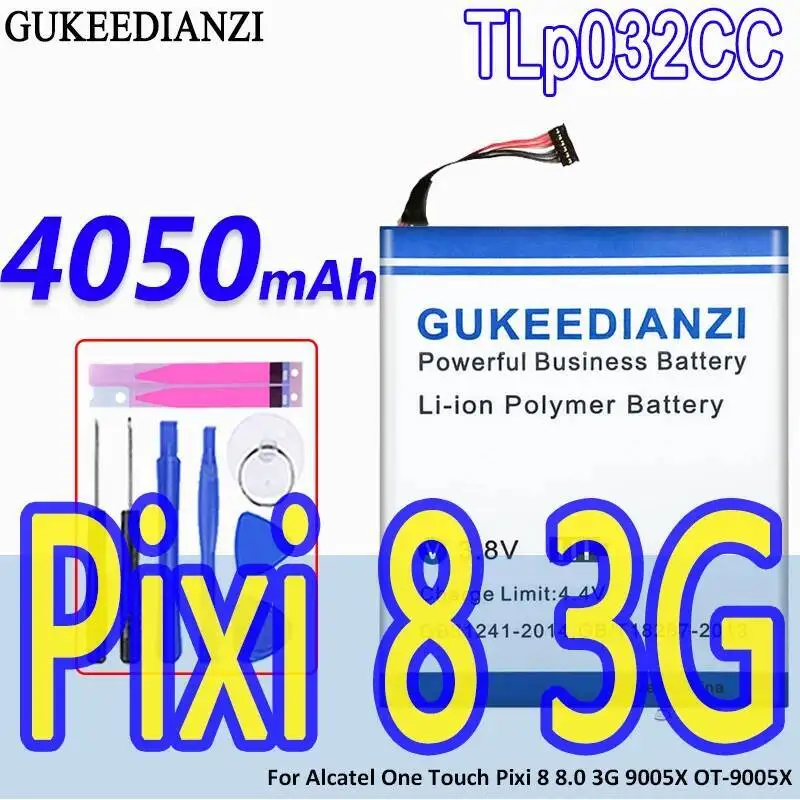 Для Alcatel One Touch Pixi 8 8.0 3G 9005X OT-9005X 4050 мАч аккумулятор мобильного телефона хорошая низкотемпературная производительность Tlp032cc Для Alcatel One Touch Pixi 8 8.0 3G 9005X OT-9005X 4050 мАч аккумулятор мобильного телефона хорошая низкотемпературная производительность Tlp032cc