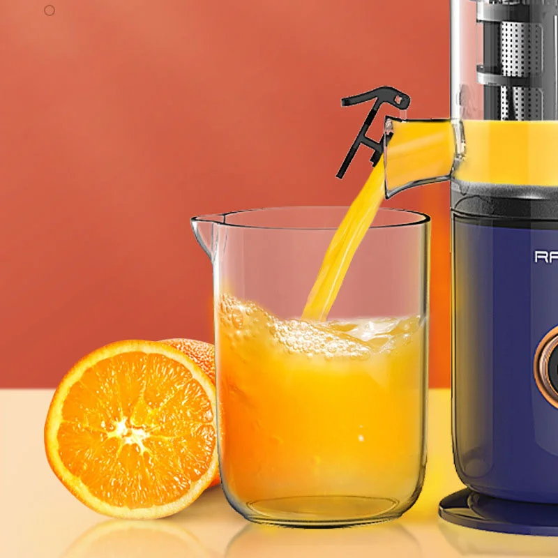 Mesin Pembuat Jus Elektrik Mixer Peralatan Dapur Portabel untuk Blender Smoothie Es Krim Buah Baja Tahan Karat 40W 220V ZJ03