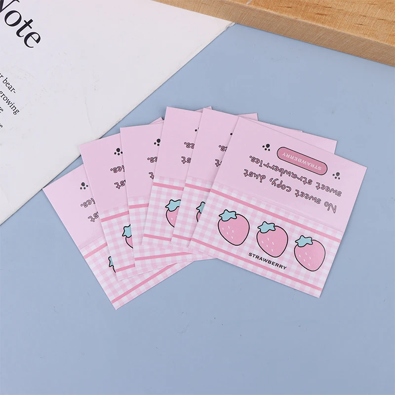 Cute Cartoon Paper Card Head Card Back Packing Material DIY Gift Photocard Packaging With OPP Bag Office School Supplies