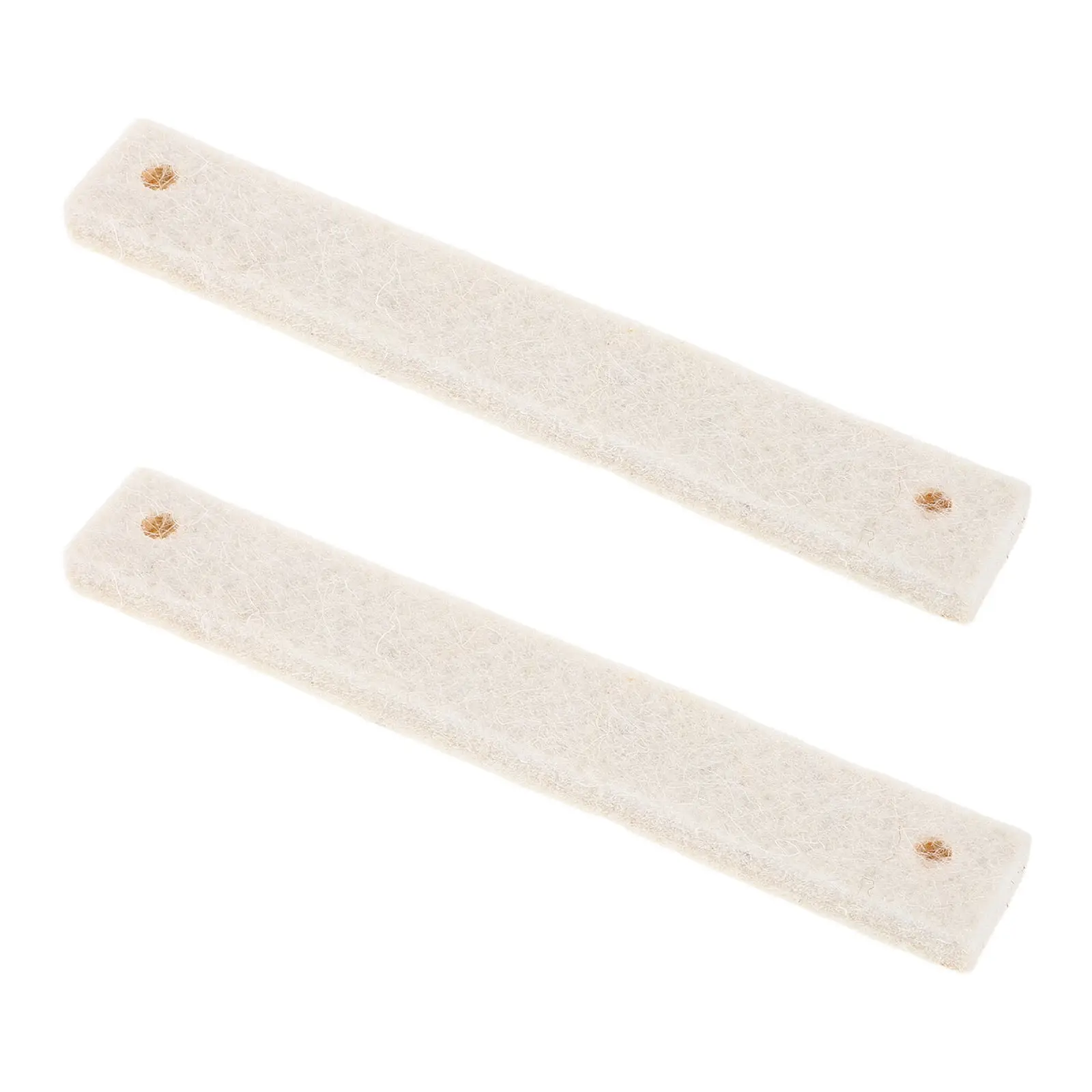 2Pcs Replacement Bike Brake Pads Wool Slices Resistance Brake Blocks Quiet Equipment for Indoor Cycling Bikes
