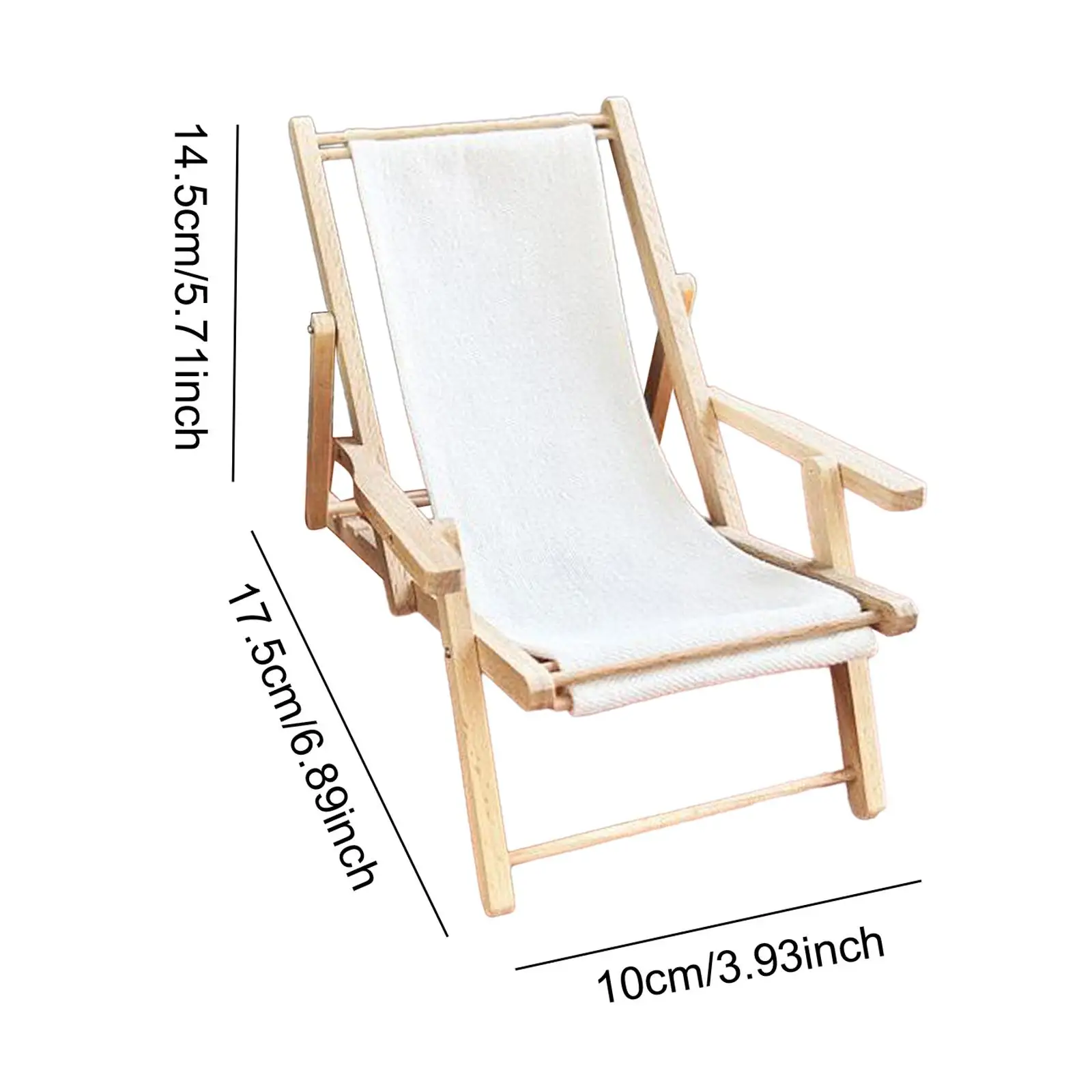 

1/6 Dollhouse Chair Chair Model Furniture Decor Miniature Furniture for Scene