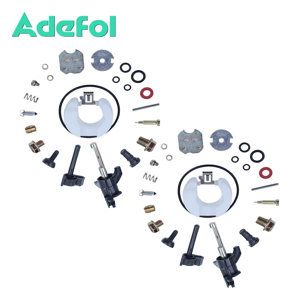 

2Pcs Carburetor Repair Rebuild Kit For Honda GX200 GX160 GX120 GX390 5.5HP 6.5HP 188F 168F 170F Generator Trimmer JF168-9601