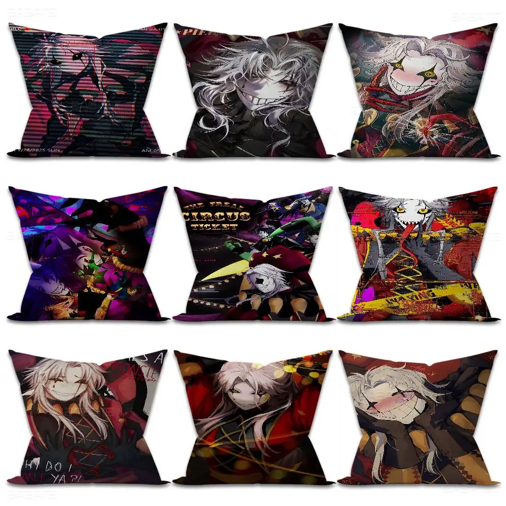 

Наволочка для офисной подушки F-Freak P-Pierrots Circus, чехол для автомобильной подушки 45X45 см, наволочка для поясничной подушки, чехол для диванной подушки