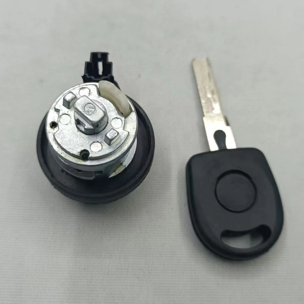 JMCKJ Ignition Switch Car Door Lock Barrel Cylinder For Volkswagen Santana Jetta Sagitta 2013