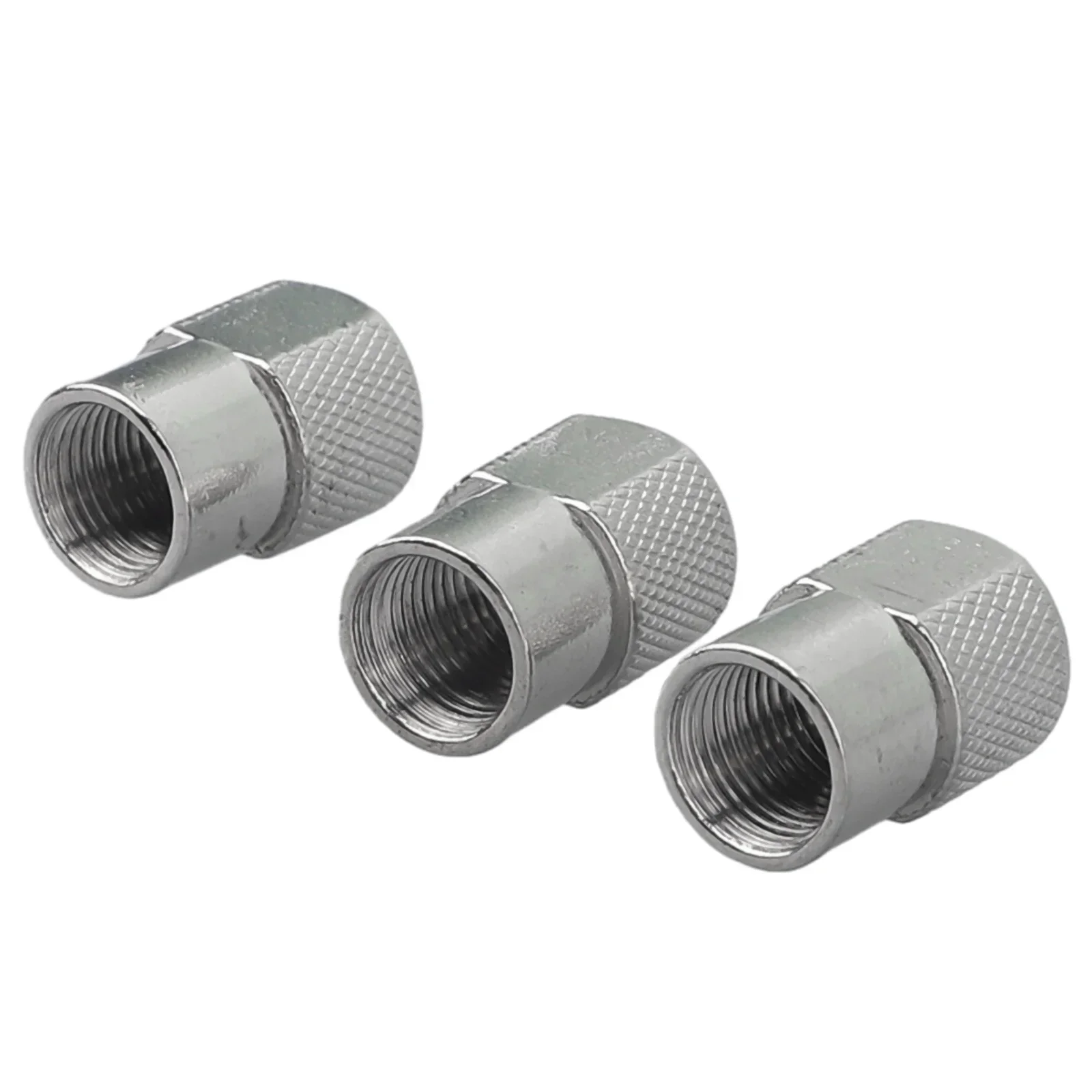 Grinder Chuck Nuts Garden 3pcs 8*0.75mm Easy To Install Save Time Silver Zinc Alloy For 8*0.75mm Electric Grinder