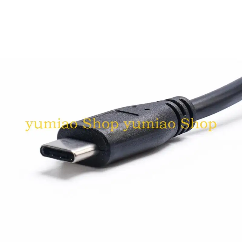 587B Type C Splitter with Three Female Connectors Enhances Charging Capability