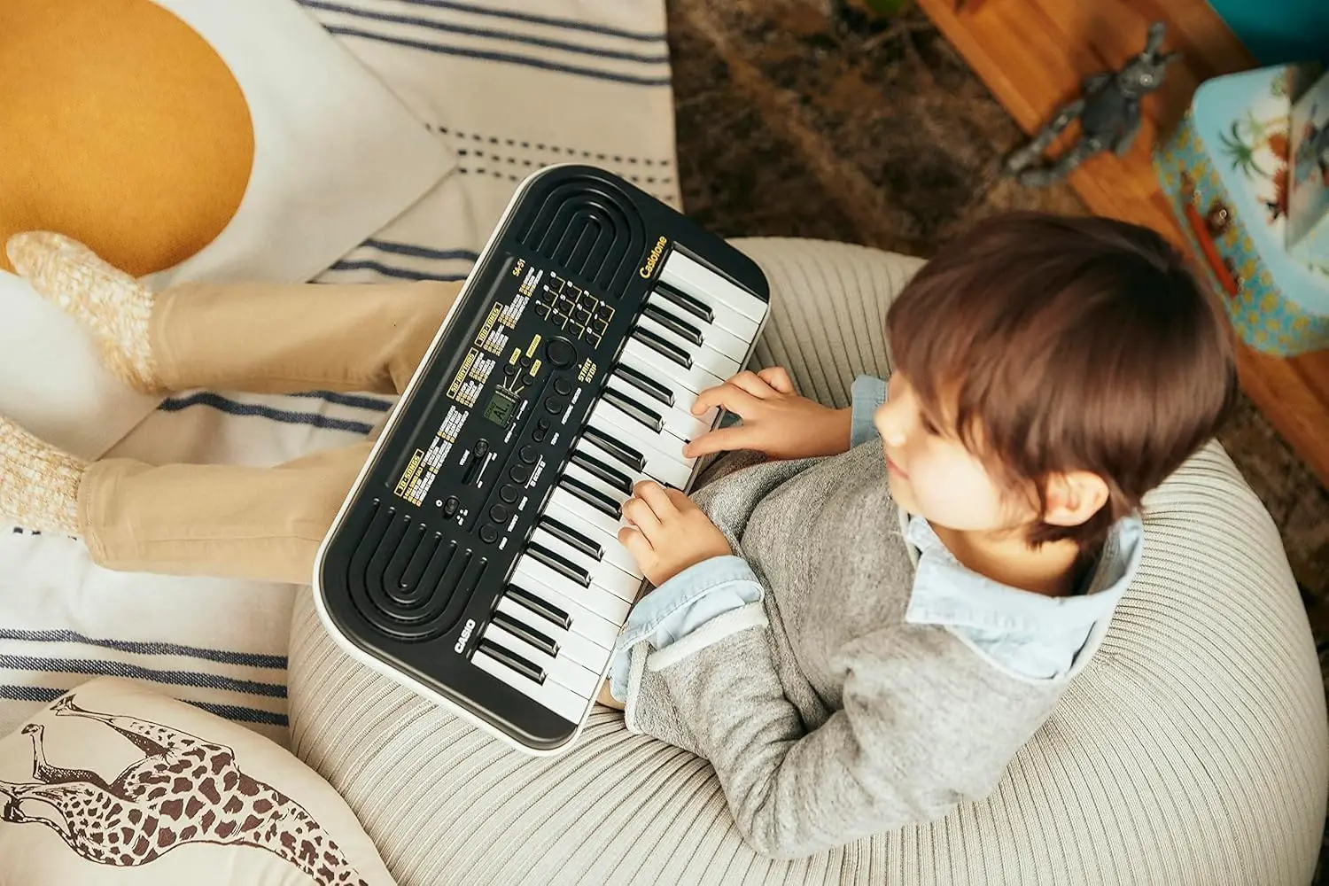 32-Key Compact Digital Keyboard with 100 Built-In Tones