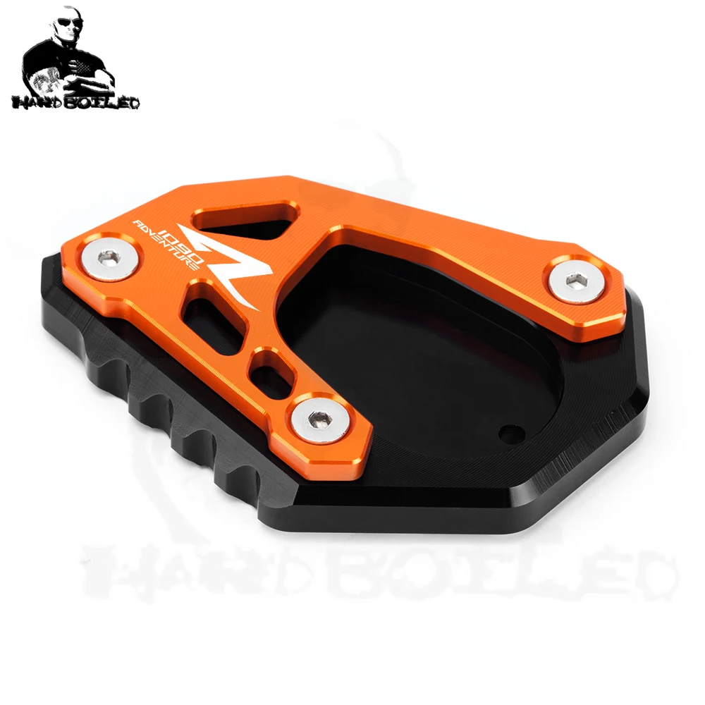 Pour KTM 1050 1190 Aventure 2014-2022 1090 Adv / R 16-22 Moto CNC Béquille Pied Béquille Latérale Extension De Plaque de Support