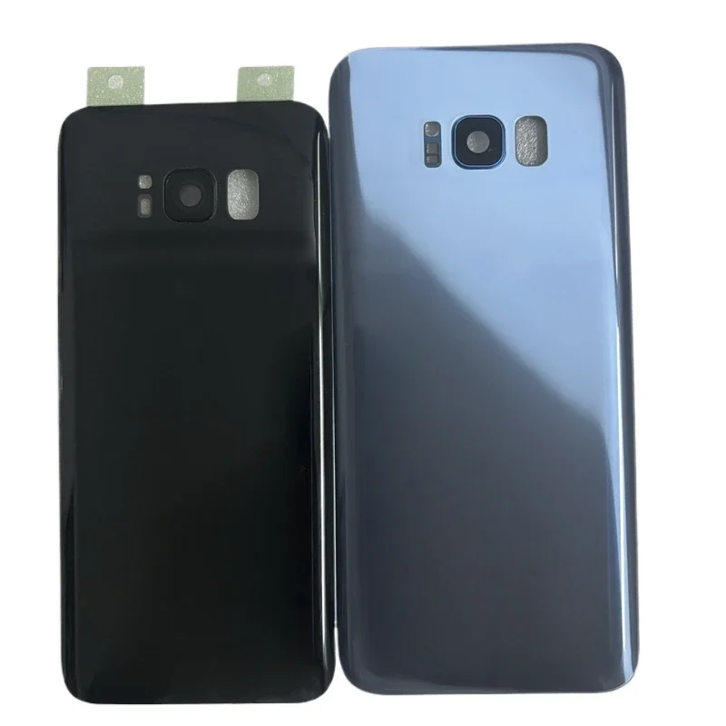 Back battery cover for Samsung Galaxy S8 g950 SM-G950F g950fd S8 Plus S8 g955 SM-G955F g955fd rear glass case